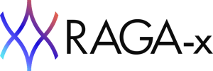 Logotipo Raga-x a color